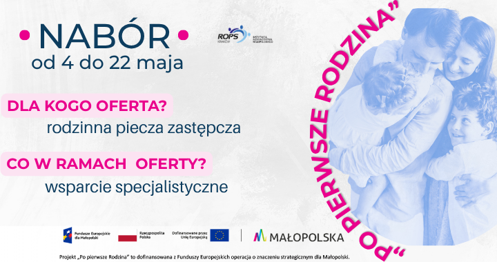 Wsparcie specjalistyczne dla rodzin zastępczych na terenie podregionu nowotarskiego