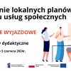 Rekrutacja na szkolenie dotyczące tworzenia lokalnych planów rozwoju usług społecznych