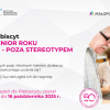 Przedłużony nabór zgłoszeń do XIX edycji  Małopolskiego Plebiscytu "SENIORKA i SENIOR ROKU - POZA STEREOTYPEM"