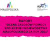 Prezentujemy raport „Ocena zasobów pomocy społecznej województwa małopolskiego za rok 2021”!