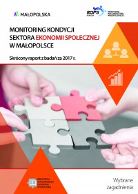Monitoring Sektora Ekonomii Społecznej w Małopolsce za rok 2017 2018